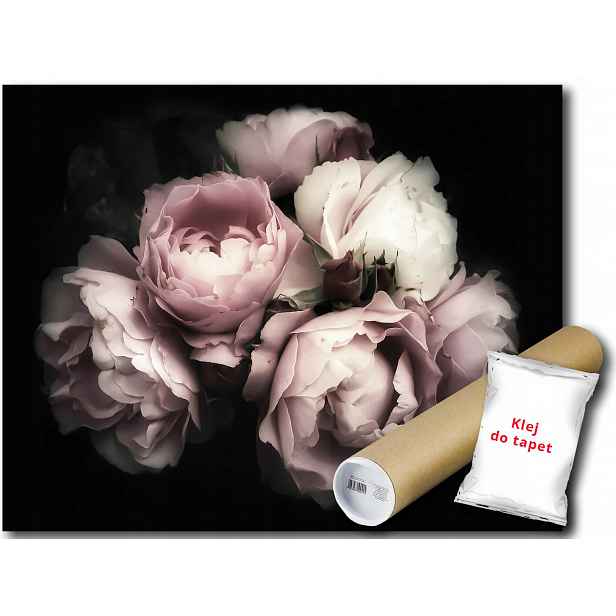 Vinylová Fototapeta Květiny Pivoňky Květiny Kytice Příroda 152x104