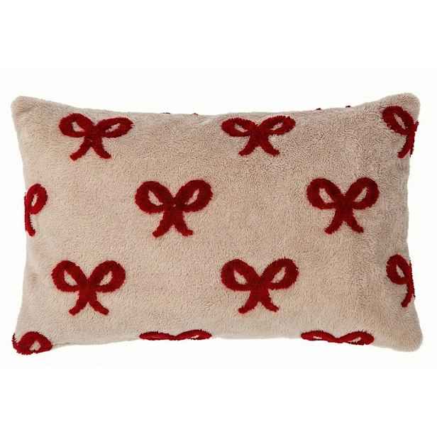 Dekorační polštář s vánočním motivem z mikroplyše 30x50 cm XMAS – Tiseco Home Studio