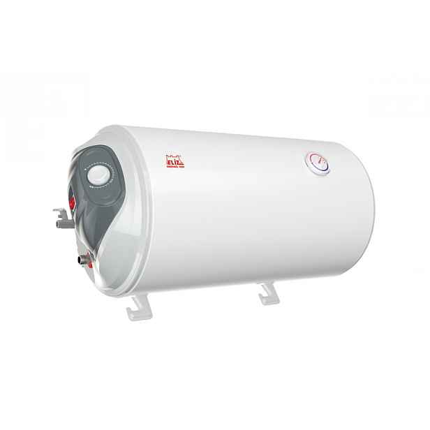 Elektrický ohřívač Elíz Euro  50 X - ležatý bojler 50 litrů; levý