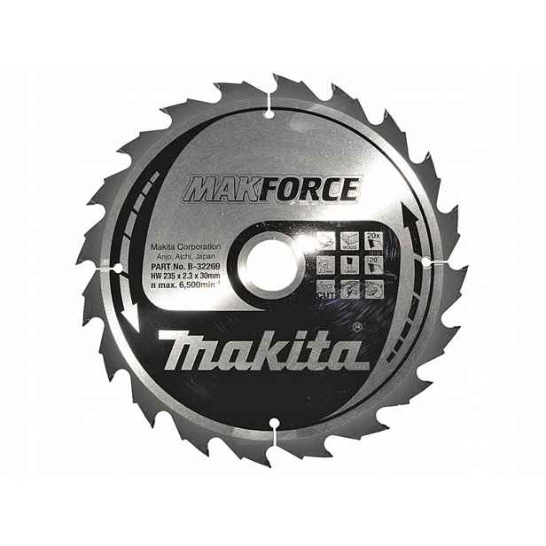 Řezací Kotouč Makforce 235x30mm 20Z Makita B-32269