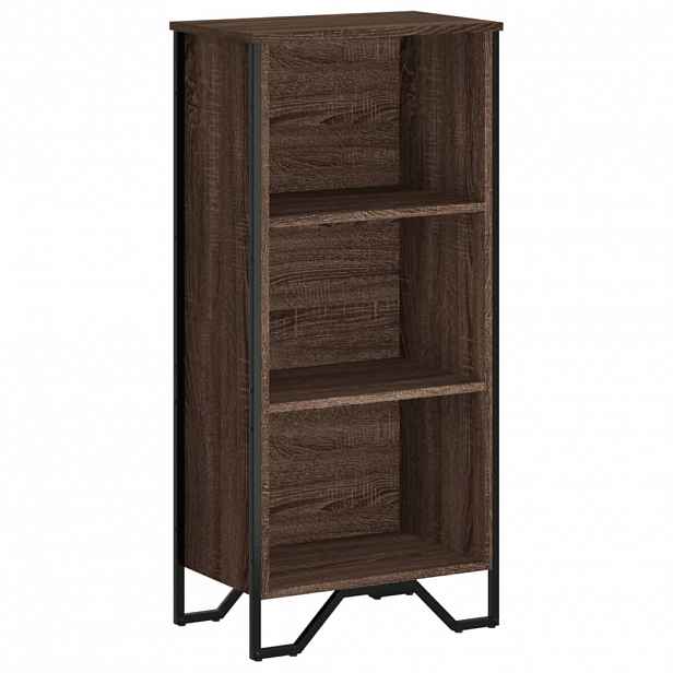 vidaXL Knihovna hnědý dub 50 x 31 x 106 cm kompozitní dřevo