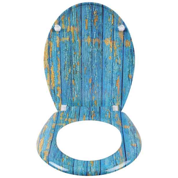 Wc sedátko s pomalým sklápěním pro závěsné záchodové mísy, 45 x 38