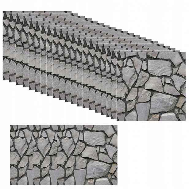 Dekorativní Panel Cihla 3D Kámen Samolepící Na Zeď Samolepky Diy