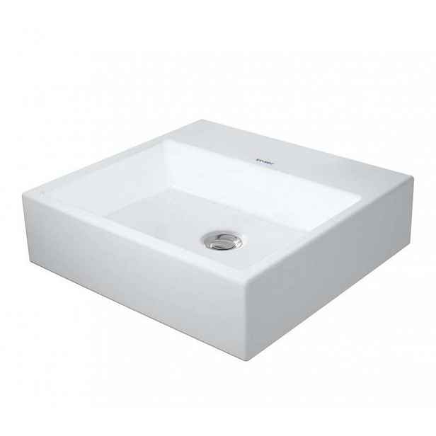 Duravit Vero Air - Umyvadlo 50x47 cm, bez přepadu, bez otvoru pro baterii, bílá 2350500070