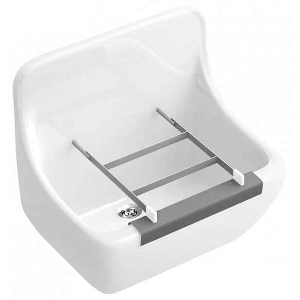 Villeroy & Boch O.novo - Závěsná výlevka 46x35 cm, CeramicPlus, alpská bílá 691201R1