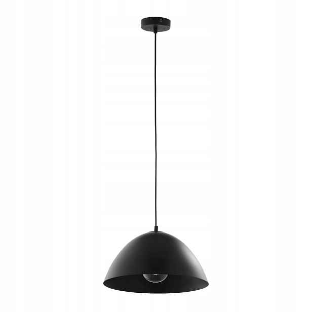 Závěsná lampa Faro černá Tk Lighting 3194 E27 kovové stínítko 33 cm kuchyně