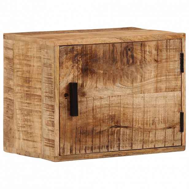 vidaXL Nástěnný noční stolek 40x30x25 cm masivní mangovníkové dřevo