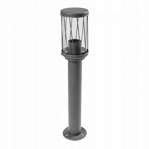 Stojací zahradní lampa Kreta-p 50 E27 IP44 grafit