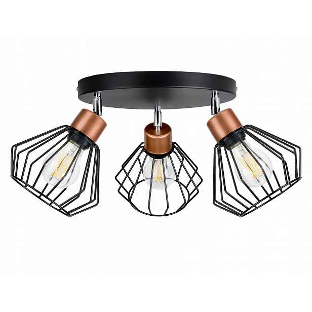 Lampa stropní svítidlo Stropní Lustr loft Brylant Drát