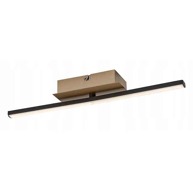 Moderní stropní svítidlo Led Rabalux Demir 8W černé/zlaté