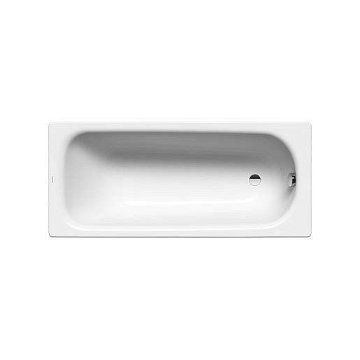 Obdélníková vana Kaldewei Saniform Plus 170x73 cm smaltovaná ocel Perl-effekt,Antislip alpská bílá 112930003001