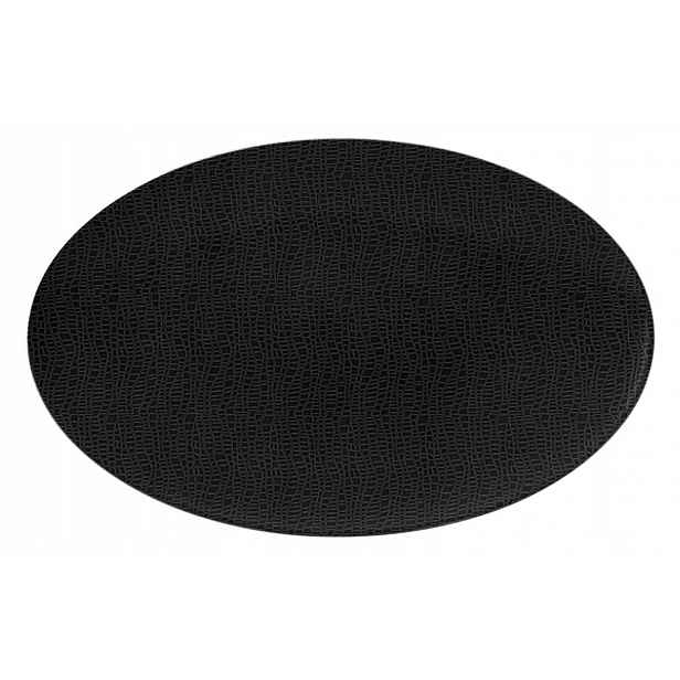 Seltmann Life Fashion Glamorous Black Oválná mísa 40 x 26 cm