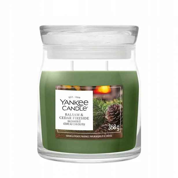 Střední svíčka Signature Balsam & Cedar Yankee Candle
