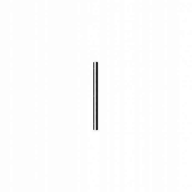 Venkovní Nástěnné Svítidlo IP65 29W 4500K Černé 1500 MM