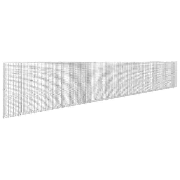 vidaXL Gabion s drátem 5 mm a síťkou 5x5 cm 1050x30x200 cm