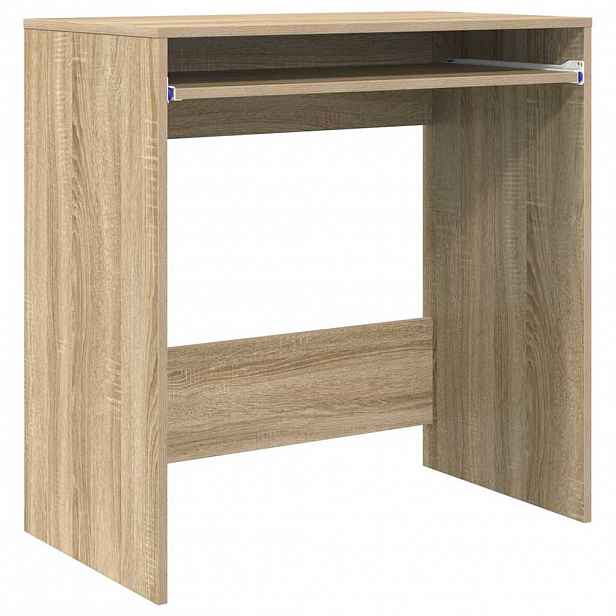 vidaXL Stůl Sonoma dub Kompozitní dřevo 77,5 x 43 x 79 cm