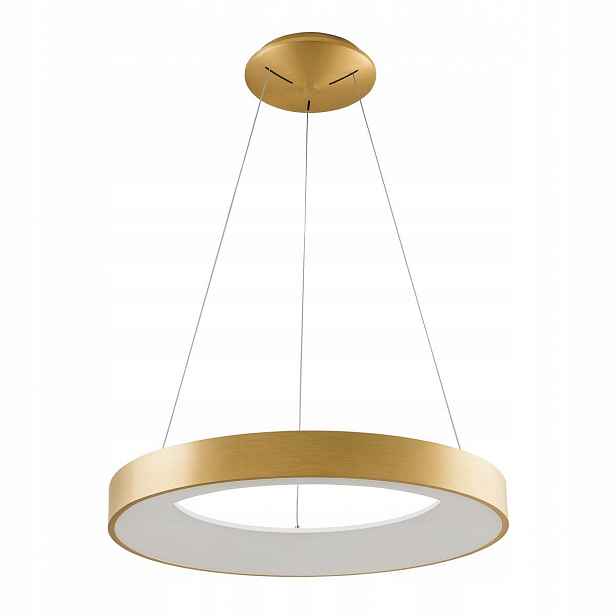 Závěsná stropní lampa Lustr Převis Zlatá Led 50W 2750lm Giulia Italux