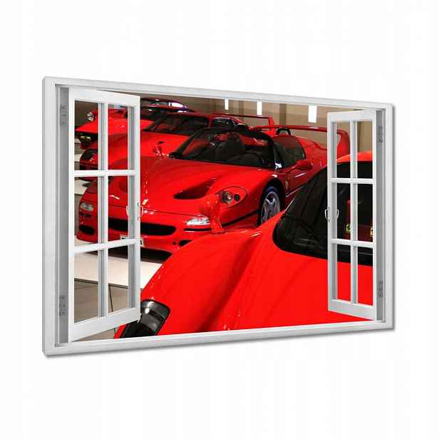 Obrazy 120x80 Červené Ferrari