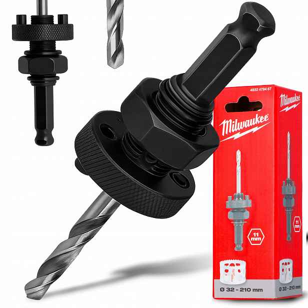 Třmen Adaptér Otvornic 32-210x11 Hex Upevňovací adaptér pro vrtačky Zq-p