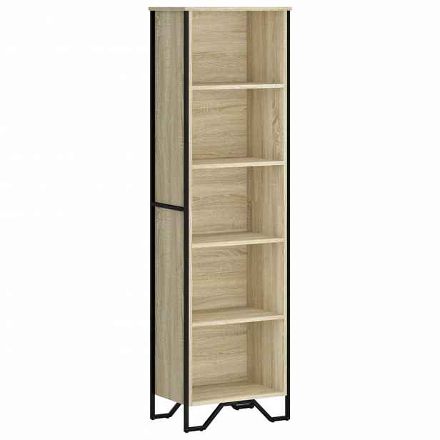 vidaXL Knihovna dub sonoma 50 x 31 x 169 cm kompozitní dřevo