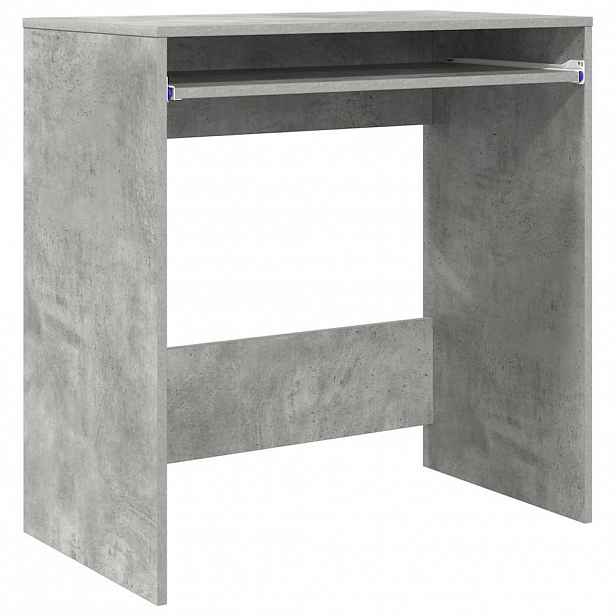 vidaXL Stůl Betonově šedá Kompozitní dřevo 77,5 x 43 x 79 cm