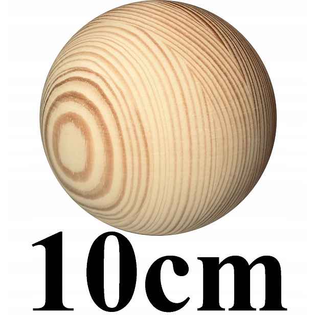 Dřevěné Kuličky, Kuličky různé rozměry 100 mm