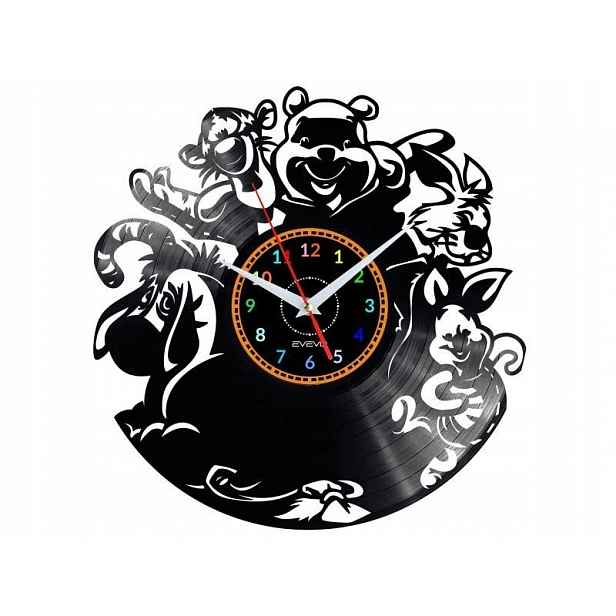 medvídek Pú Nápad na Dárek Nástěnná Dekorace z vinylové desky