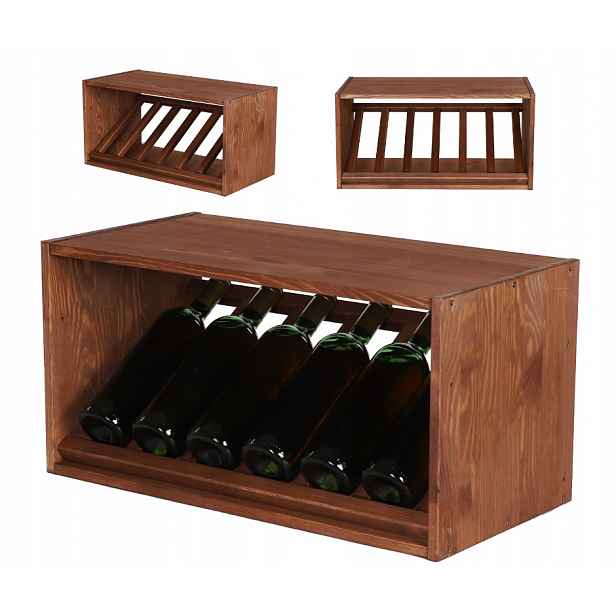Modulární stojan na víno RW61(1Ležící) Bronz Outlet