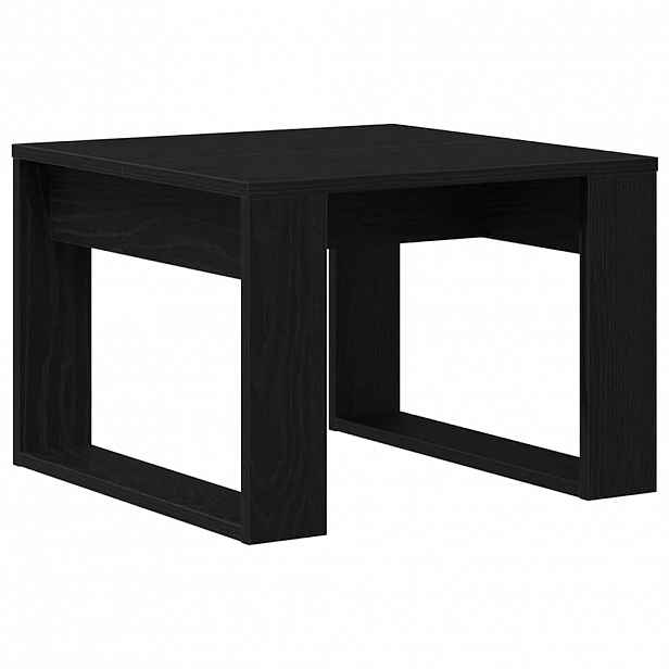 vidaXL Konferenční stolek Černý dub 50 x 50 x 35 cm Kompozitní dřevo