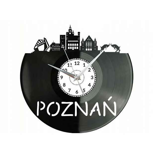 Poznaň Město Polsko Nápad na Dárek Nástěnná Dekorace z vinylové desky