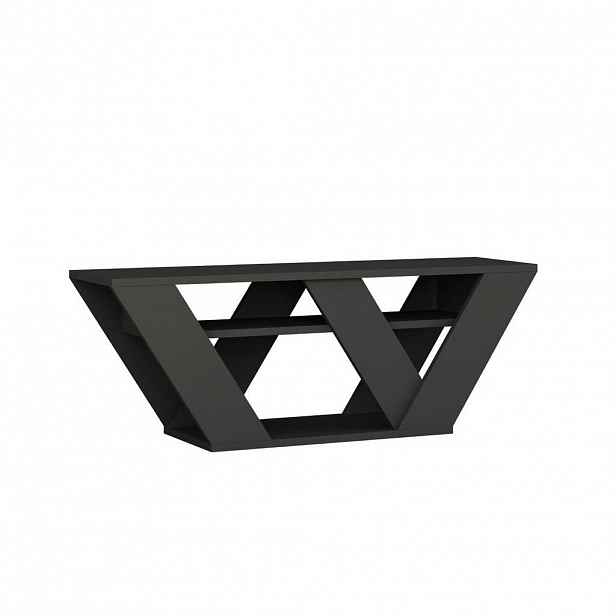 Calicosy TV stolek Pipralla se 3 policemi, šířka 110 cm