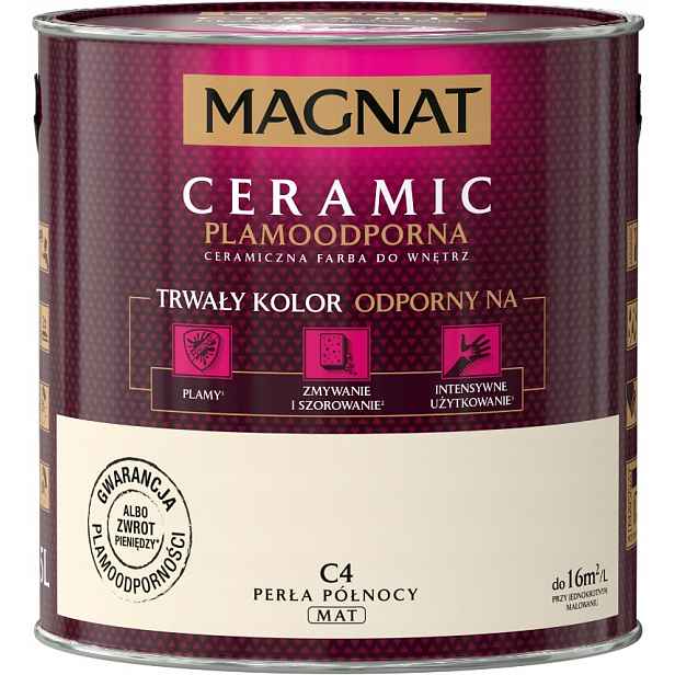 Barva Magnat Ceramic 2,5L Perla Severu