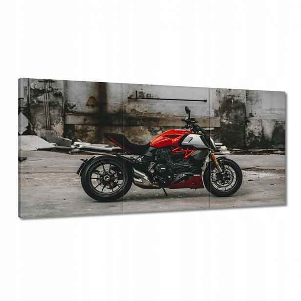 Obrazy 180x90 Červené Ducati Motocykl