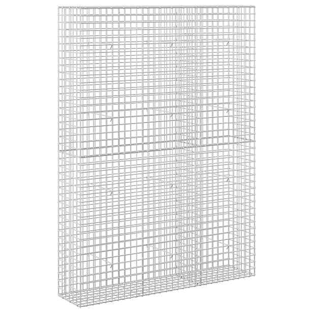vidaXL Gabion s drátem 5 mm a síťkou 5x5 cm 150x30x200 cm