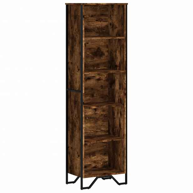 vidaXL Knihovna kouřový dub 50 x 31 x 169 cm kompozitní dřevo