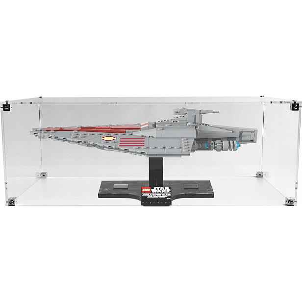 Vitrína Drewlandia pro stavebnici Lego 75404 Star Wars Křižník typu Aclamator