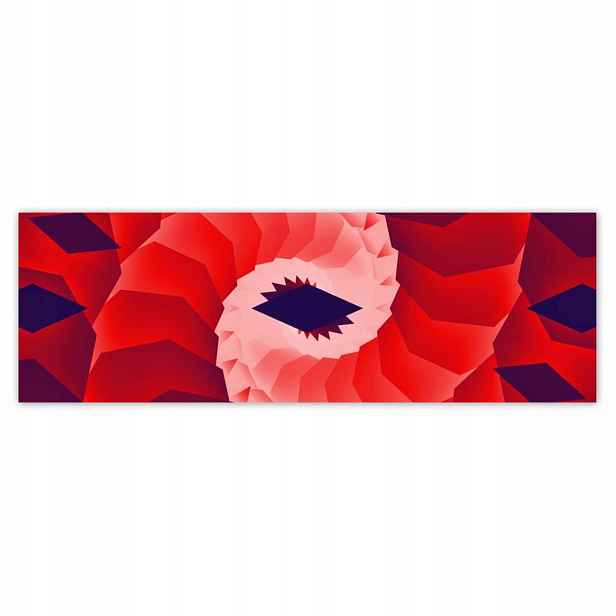 Plakáty 200x66 Červený zatáčák