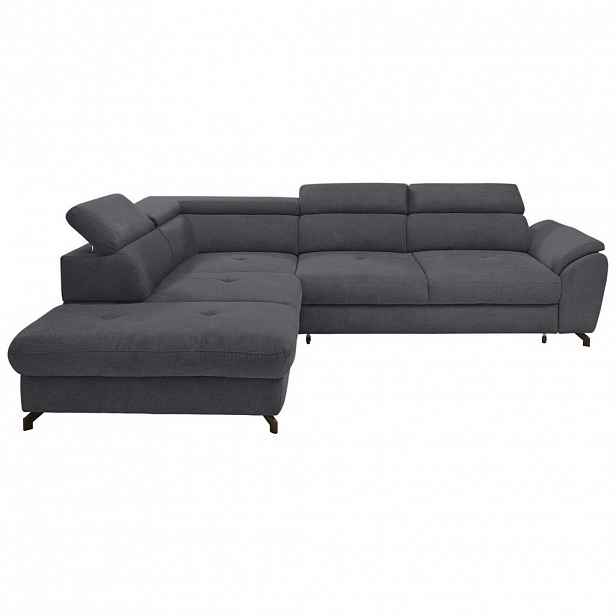 Stylife ROHOVÁ SEDAČKA, textil, antracitová