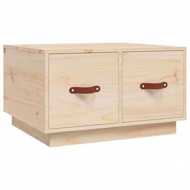 vidaXL Konferenční stolek 60x53x35 cm masivní borové dřevo