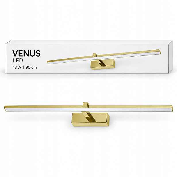 Venus 18W zlatá 90 cm Led lampa do výlohy 4200K IP44 1100lm