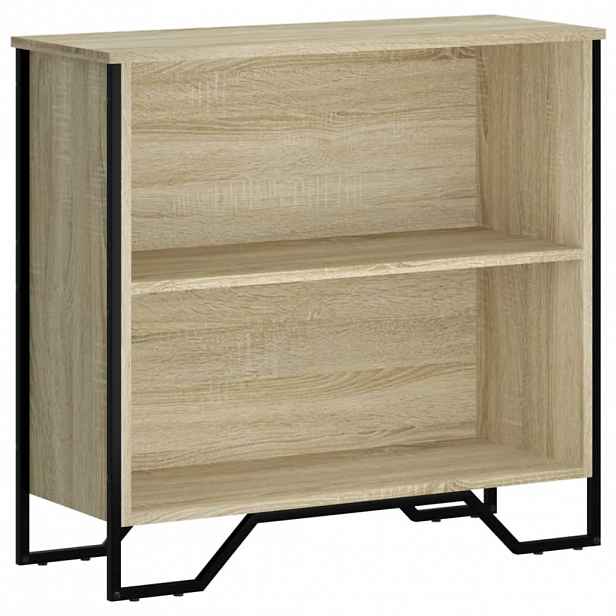 vidaXL Knihovna dub sonoma 80 x 31 x 74,5 cm kompozitní dřevo