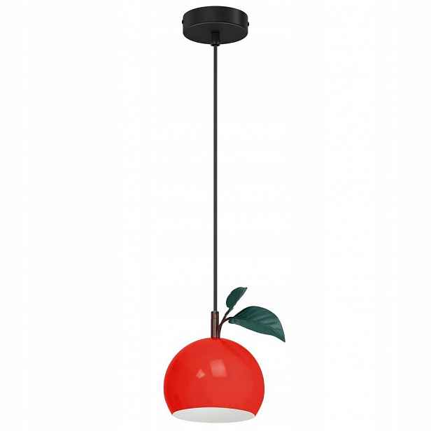 Závěsná lampa červené jablko s listem Apple 8942 Luminex