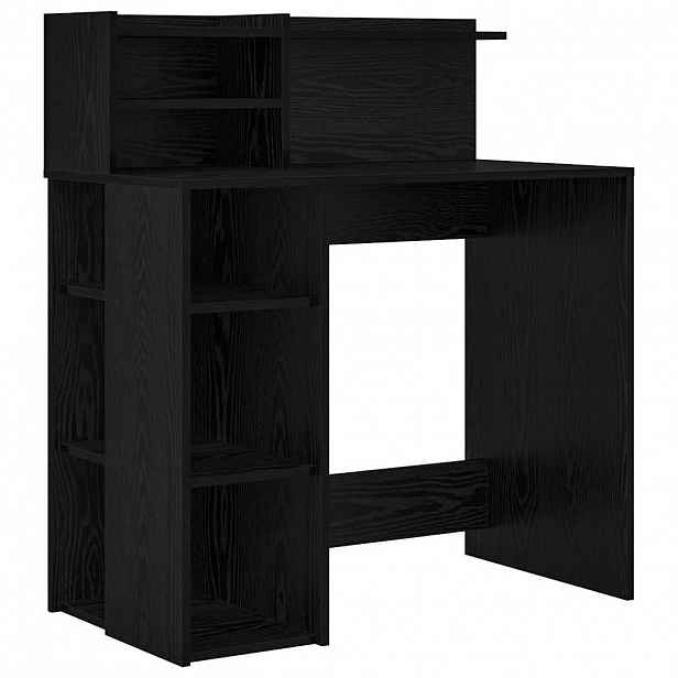 vidaXL Stůl Černý dub Kompozitní dřevo 90 x 48 x 101,5 cm