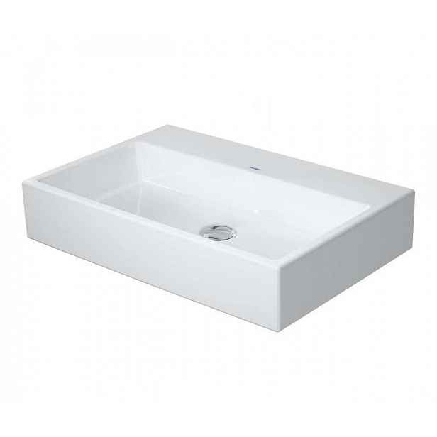 Duravit Vero Air - Umyvadlo nábytkové 70x47 cm, bez přepadu, bez otvoru pro baterii, bílá 2350700079