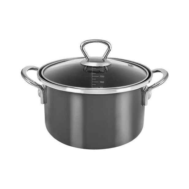 Smaltovaný hrnec s pokličkou 1,75 l Metalic – Orion