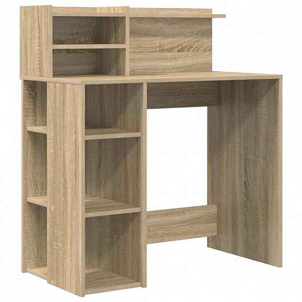 vidaXL Stůl Sonoma dub Kompozitní dřevo 90 x 48 x 101,5 cm