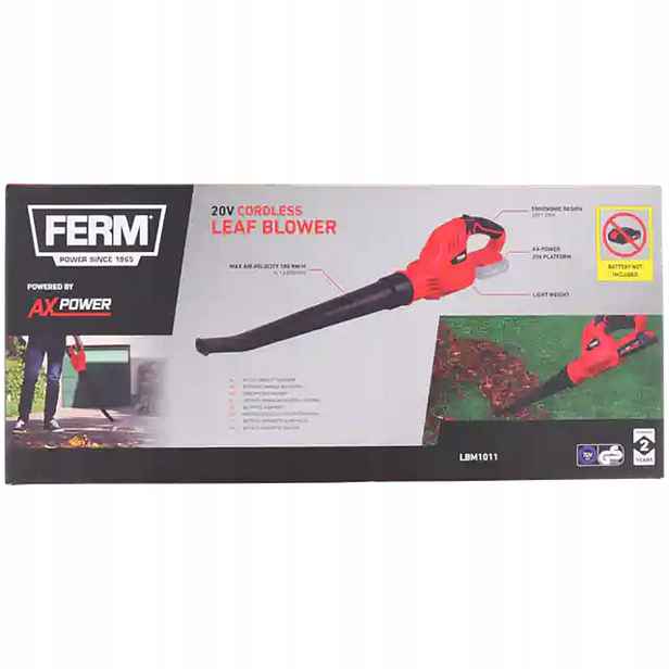 Zahradní foukač listí Ferm Foukač 20V LMB1010 LBM1011