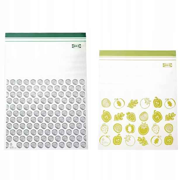 sáčky na sáčky na potraviny Ikea Istad 6L 4,5L 120 ks