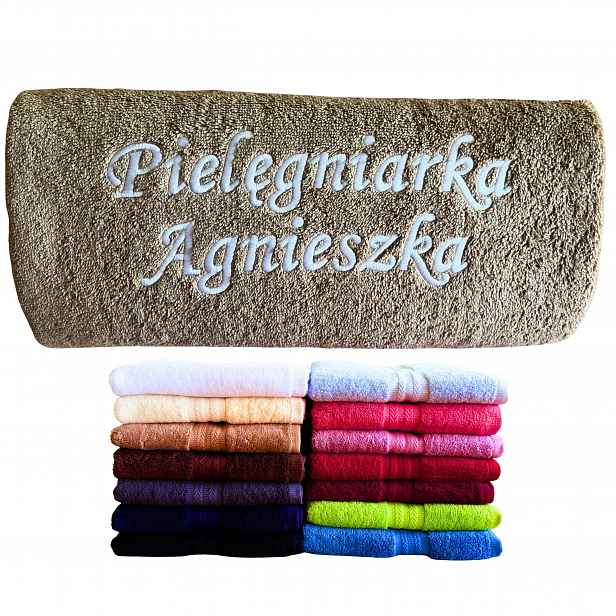Dárek pro zdravotní sestru k narozeninám 50 60 40. důchodkyně, rozloučení, ručník