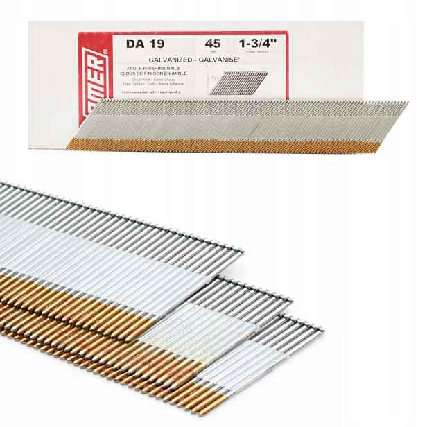 Pozinkované Hřebíky 1,8X38MM DA17 (15GA) 4000KS